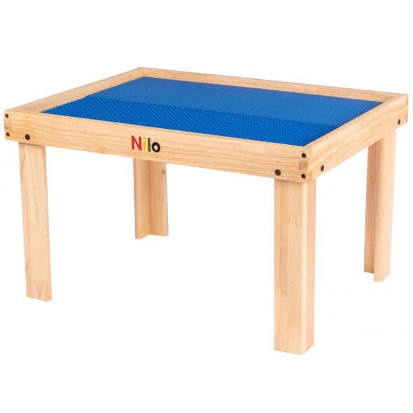 Toddler Activity Table Small Play Table Blue Baseplates Included