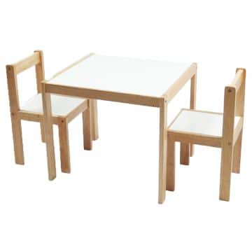 kids table and chairs set